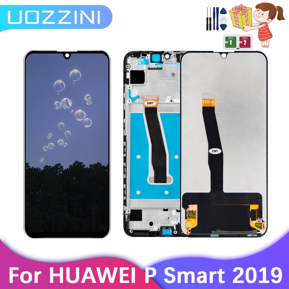 6.21 &LCD ȭ ÷ P Ʈ 2019 ȭ ġ Ÿ  ȭ POT-LX1 L21 LX3 LCD ü ǰ